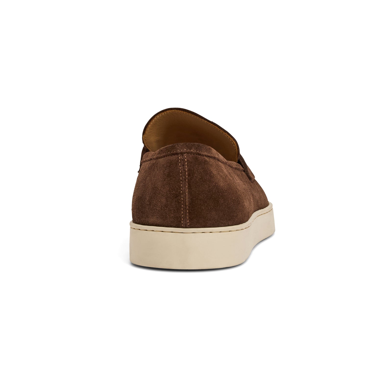 Eric Michael Mens Sz EU 43 US 12 Tan Brown Suede Slip On Loafer Espadrille Shoes Eric Michael Addison Platform Espadrille Taupe main image 3
