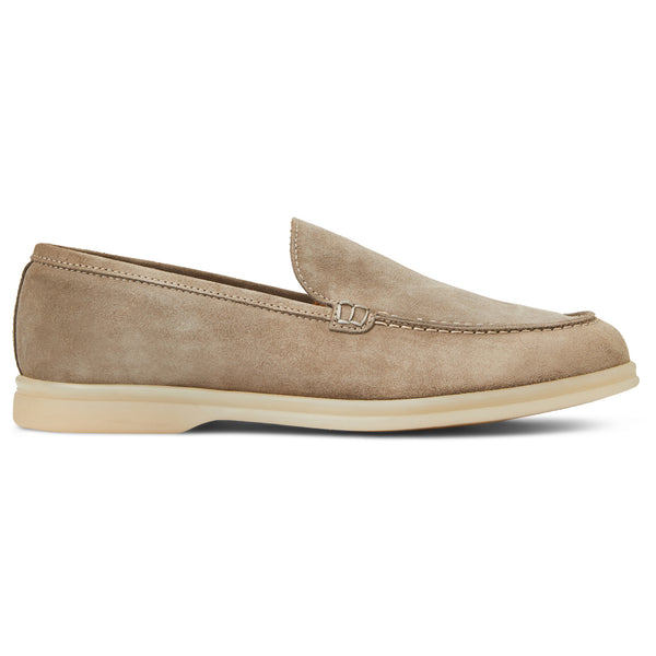 Primo Casual Slip on Loafer Grey Suede