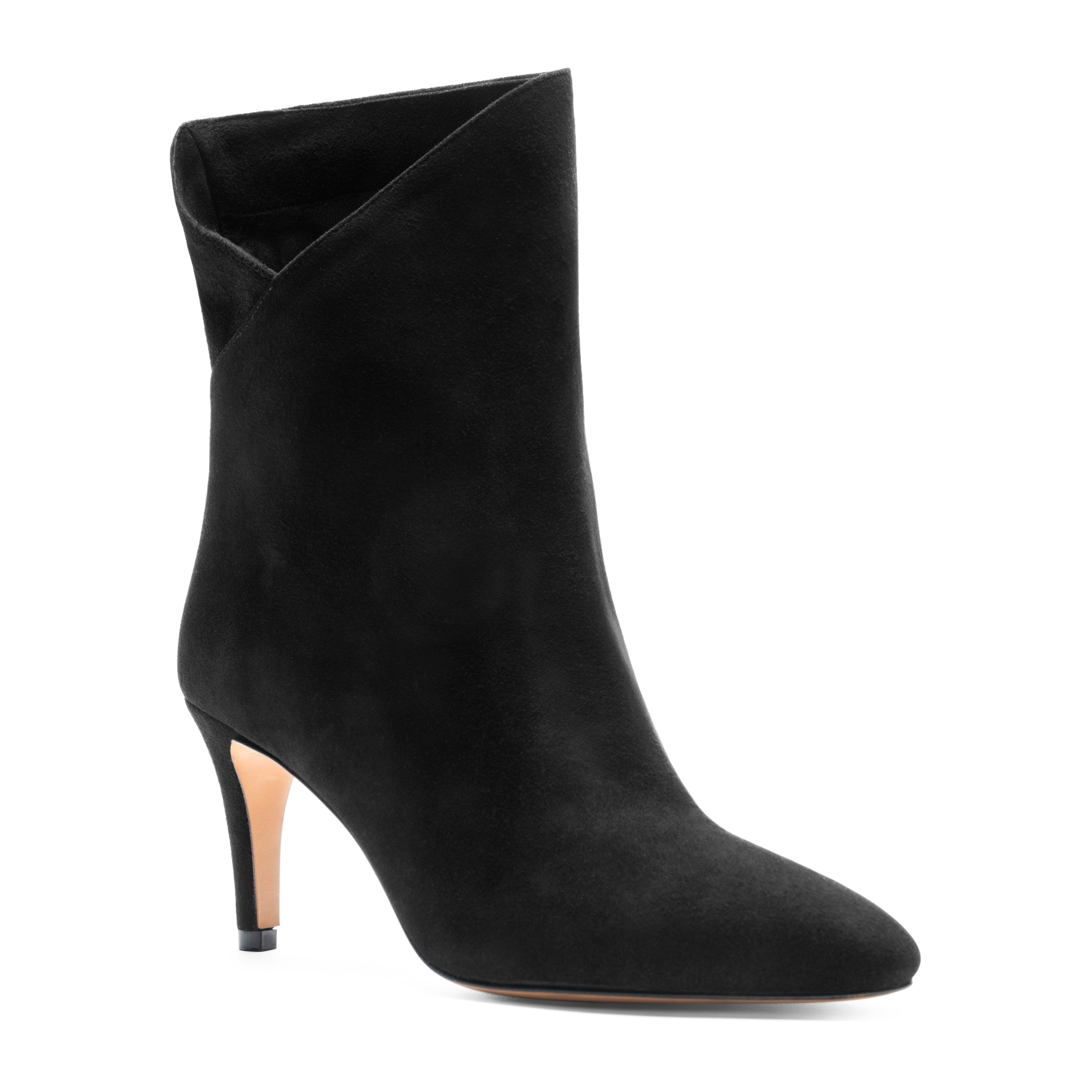 Swatch: Black Suede/Black Patent  YGroup_pistoia