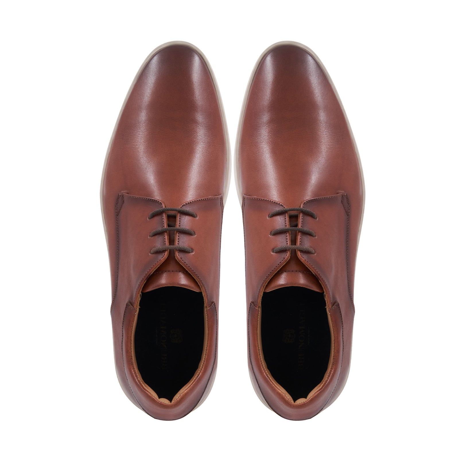 Prato Lace Up Cognac – Bruno Magli