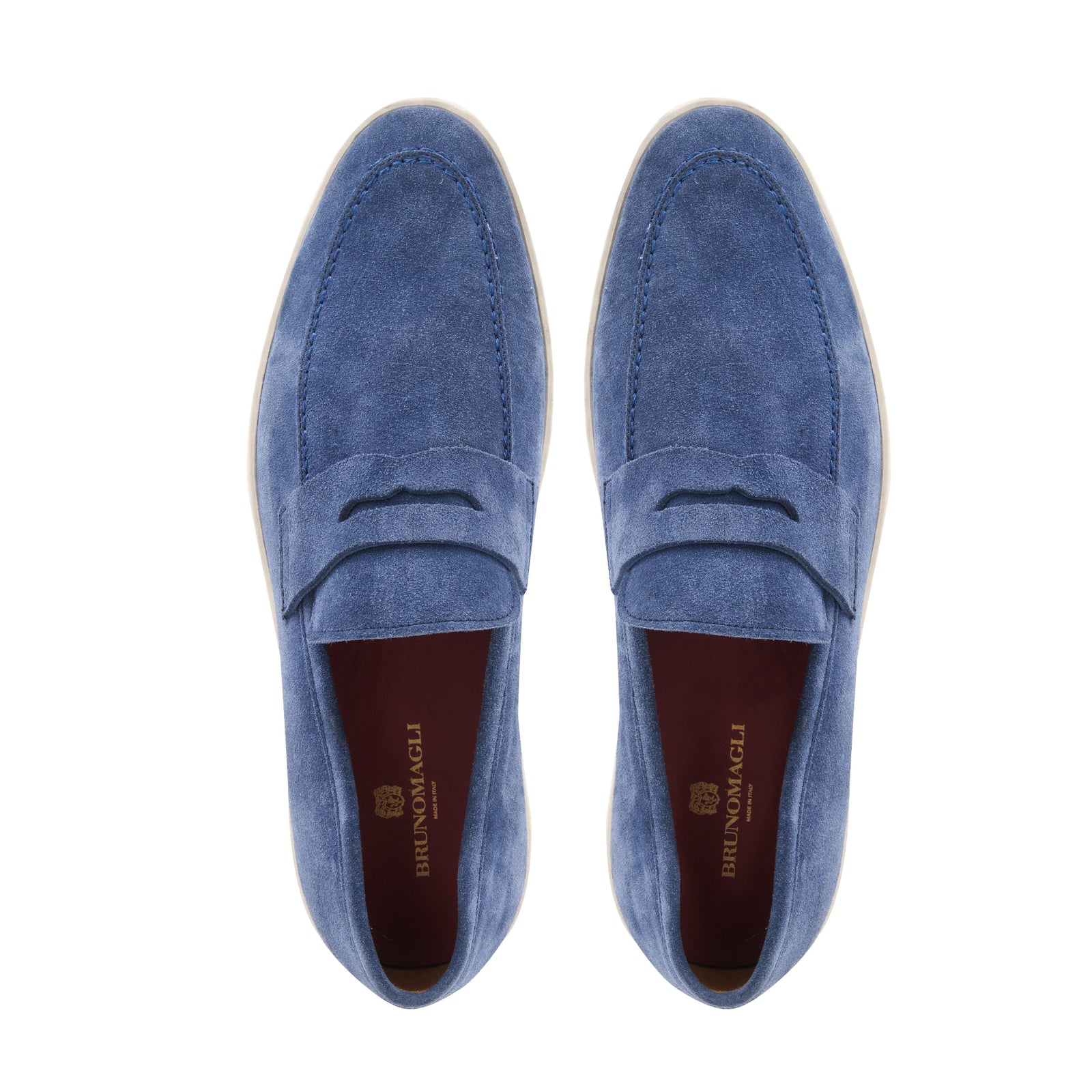 Prato Blue Suede – Bruno Magli