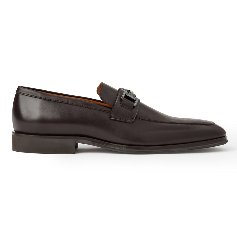 Raging Bit leather Loafer-Brown