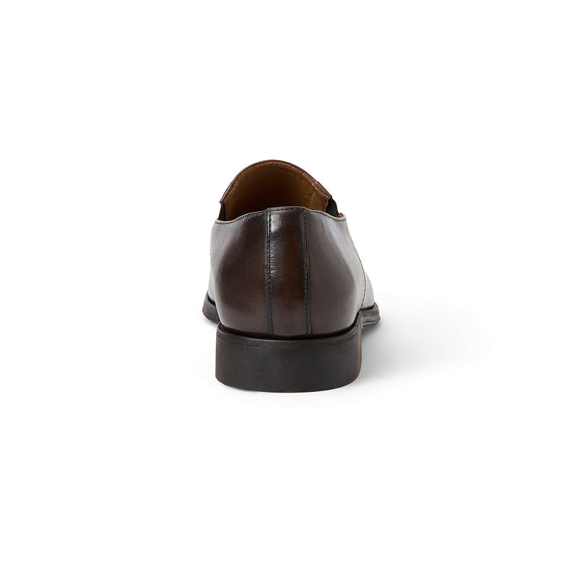 Bruno Magli Raging Leather Slip-On Loafer - Brown - Loafers