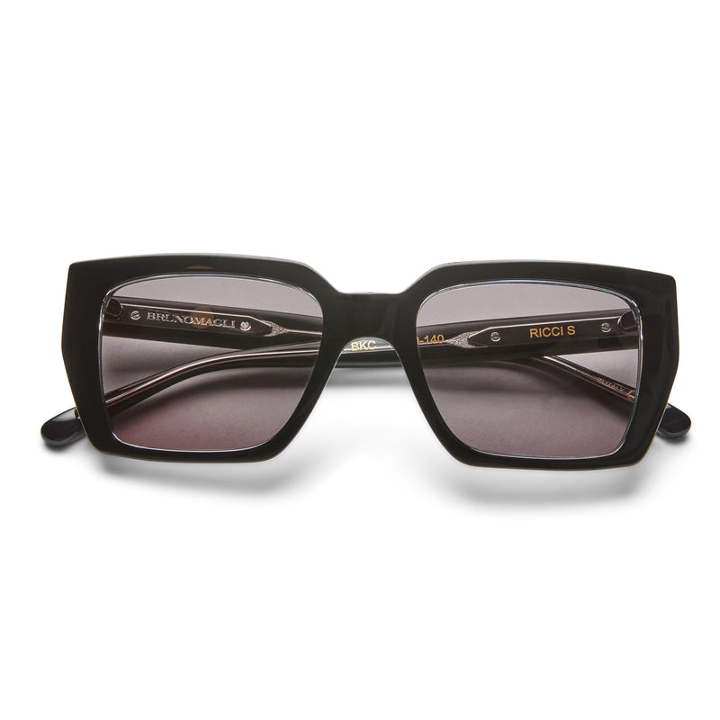 Crystal Ricci Ricci Sunglasses Black Crystal – Bruno Magli