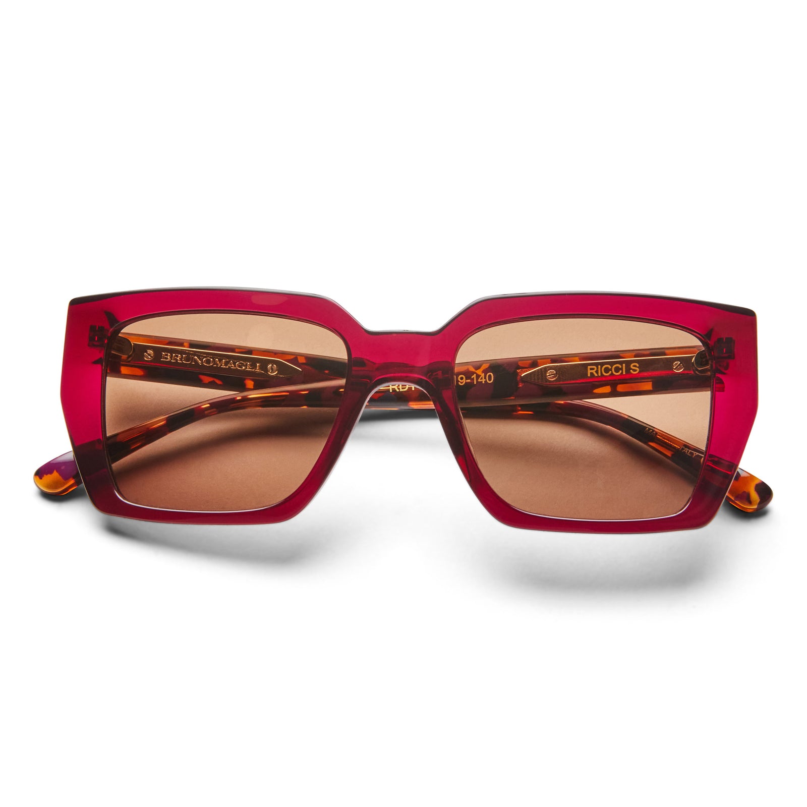 NEW - RARE - IMAN Raspberry Colored Luxury Sunglasses With Case IMAN Global Chic SquareFrame Sunglasses with Case - YouTube main image 2