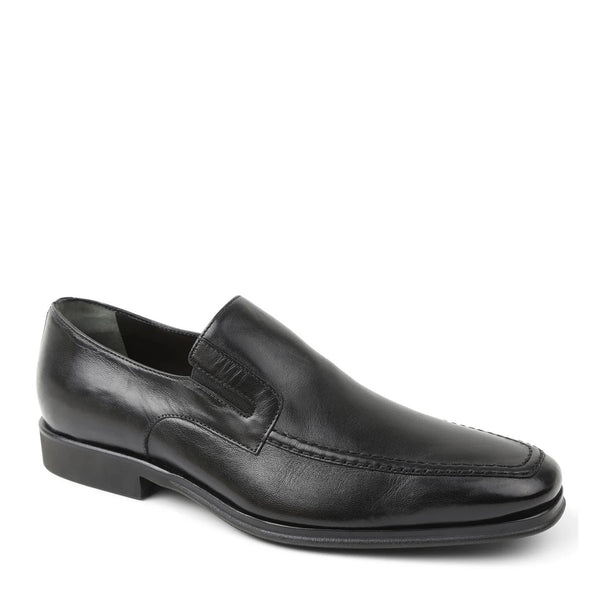 Raging Leather Slip-on - Black Leather