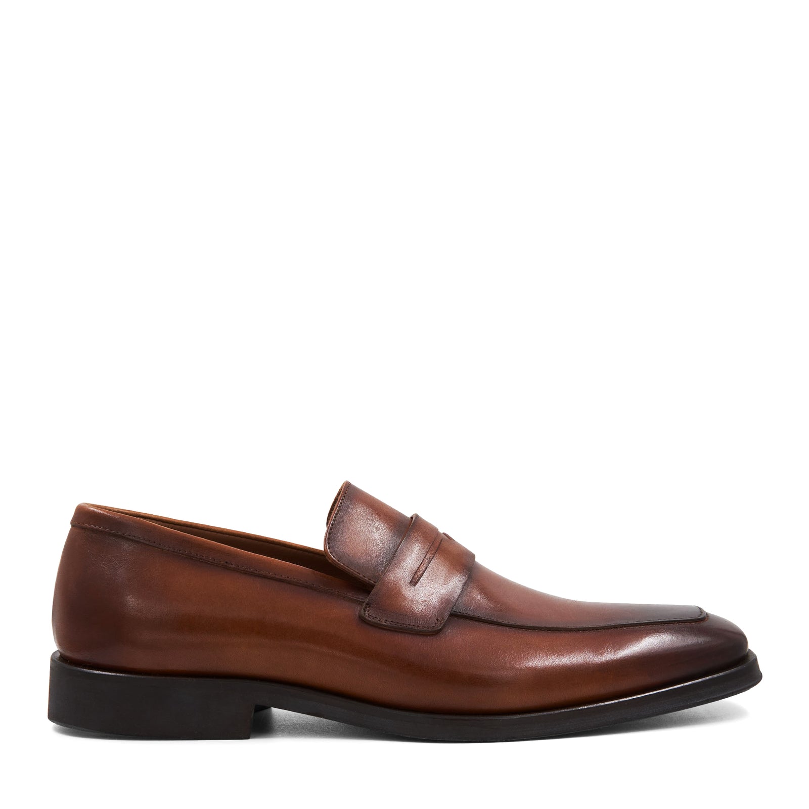 BRUNO MAGLI メンズ レザーローファー 8.5 Raging Penny Cognac Burnished – Bruno Magli