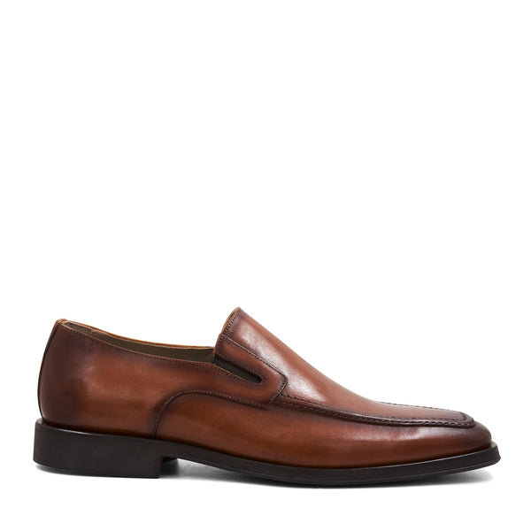 Size. 10. BrunMagli  Men\'s Brown Leather Slip-On Dress Loafers Tazio Slip-On Loafer – Bruno Magli main image 3