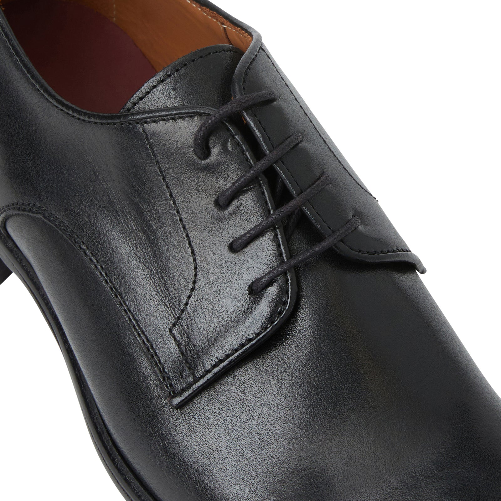 Bruno Magli Men\'s Geraldo Black Leather  Derby Oxford Dress Shoes 11 Adriano Oxford – Bruno Magli main image 4