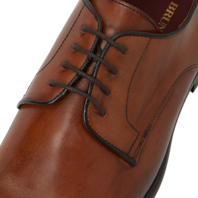 Salerno Oxford Cognac Leather