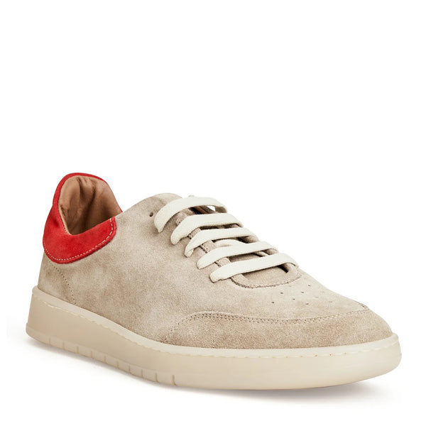 SAVIO SUEDE LACE-UP SNEAKER-SAND