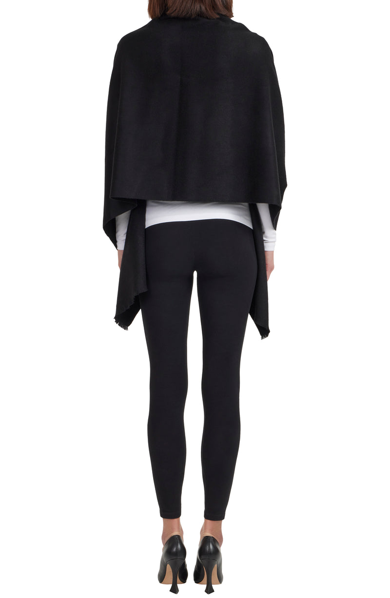 M by Bruno Women's Cashmere woven Wrap black