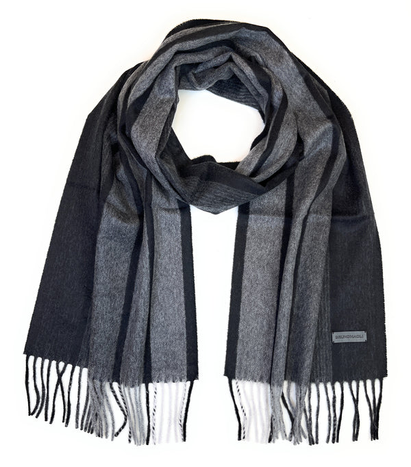 M by Bruno Ombre Scarf Black