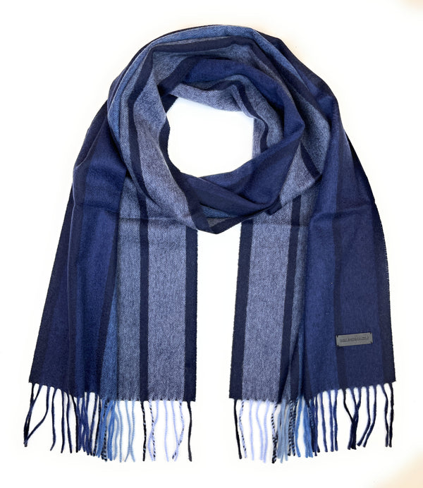M by Bruno Ombre Scarf Navy