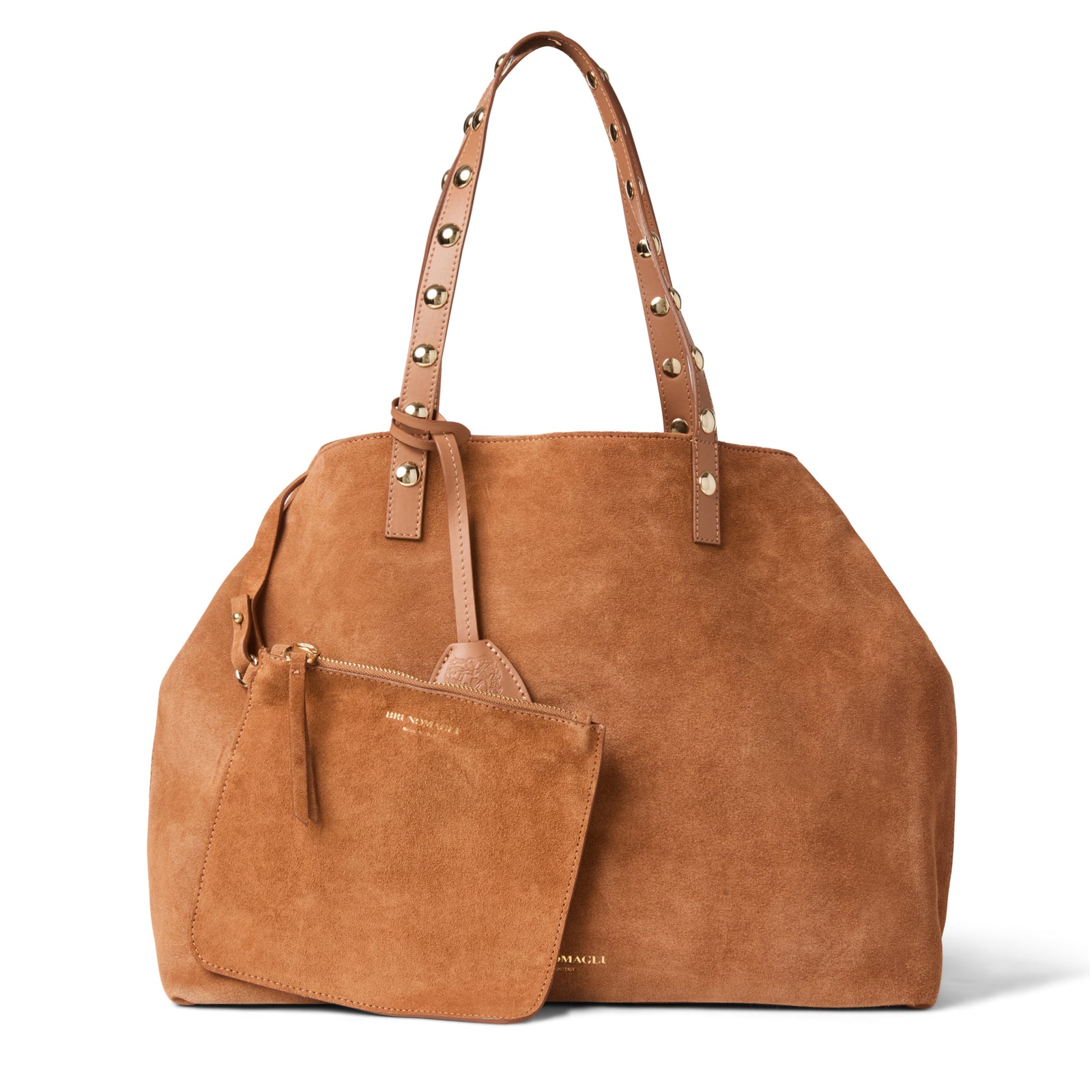 bruno magli leather backpack Sienna Suede Tote, Tan YGroup_KR1 Vantage 40L Overnight Travel Size:IU9010.2 The Interior Features A