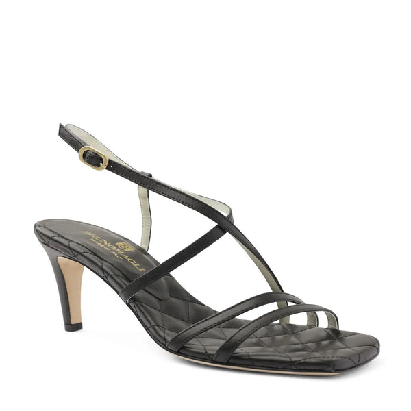 Sandra Strappy Heel - Black