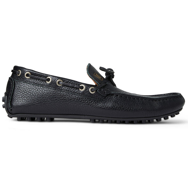 TINO Dress M Slip On BLACK TUMB LEATHER