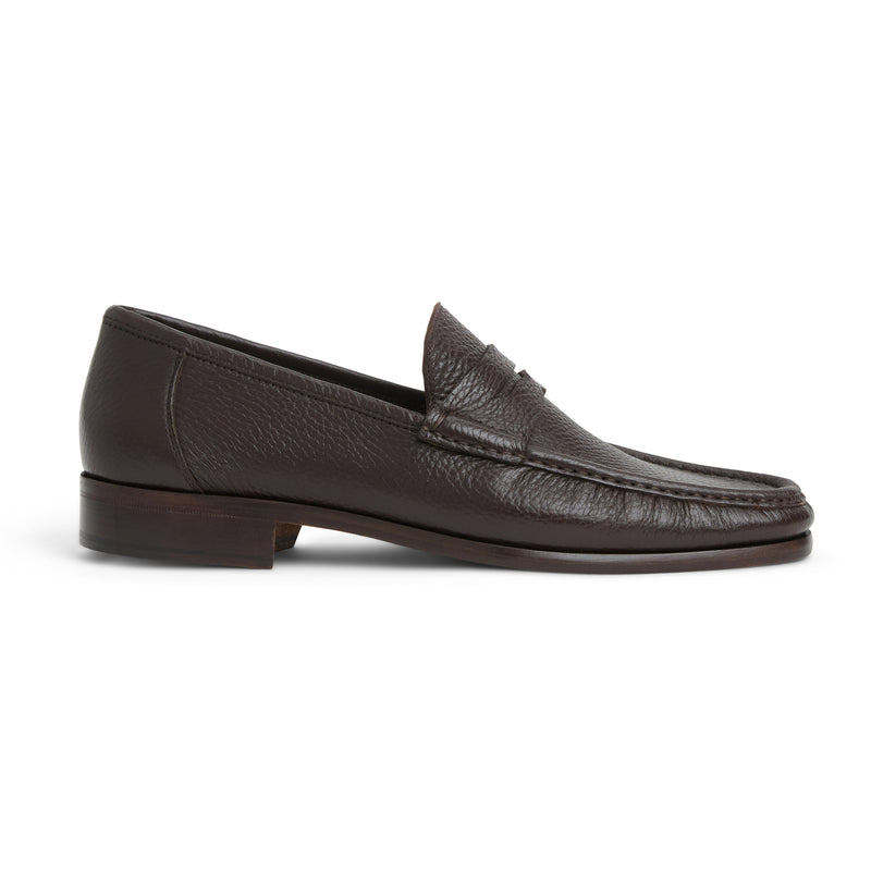 Tonio Slip On Loafer Brown Cervo Leather