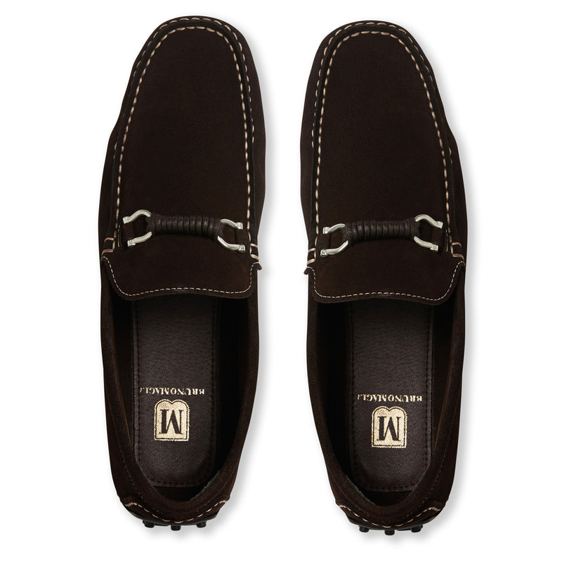 TORRO Dress M Slip On BROWN SUEDE