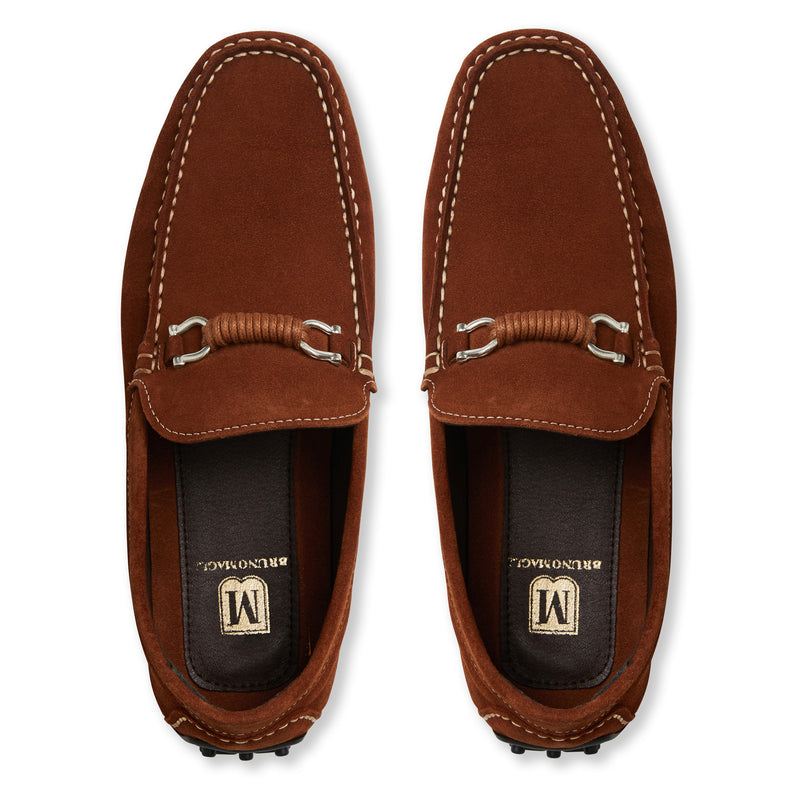 TORRO Dress M Slip On COGNAC SUEDE