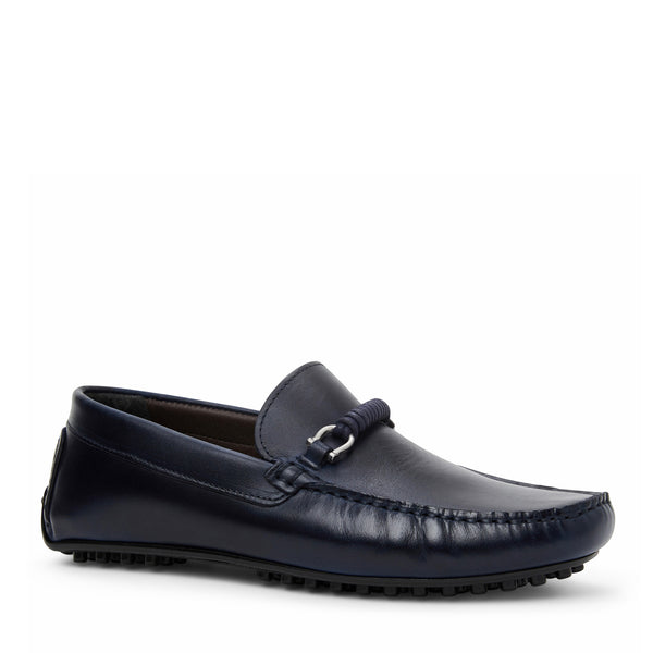 TORRO Dress M Slip On NAVY LEATHER