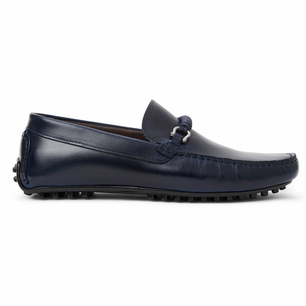 TORRO Dress M Slip On NAVY LEATHER