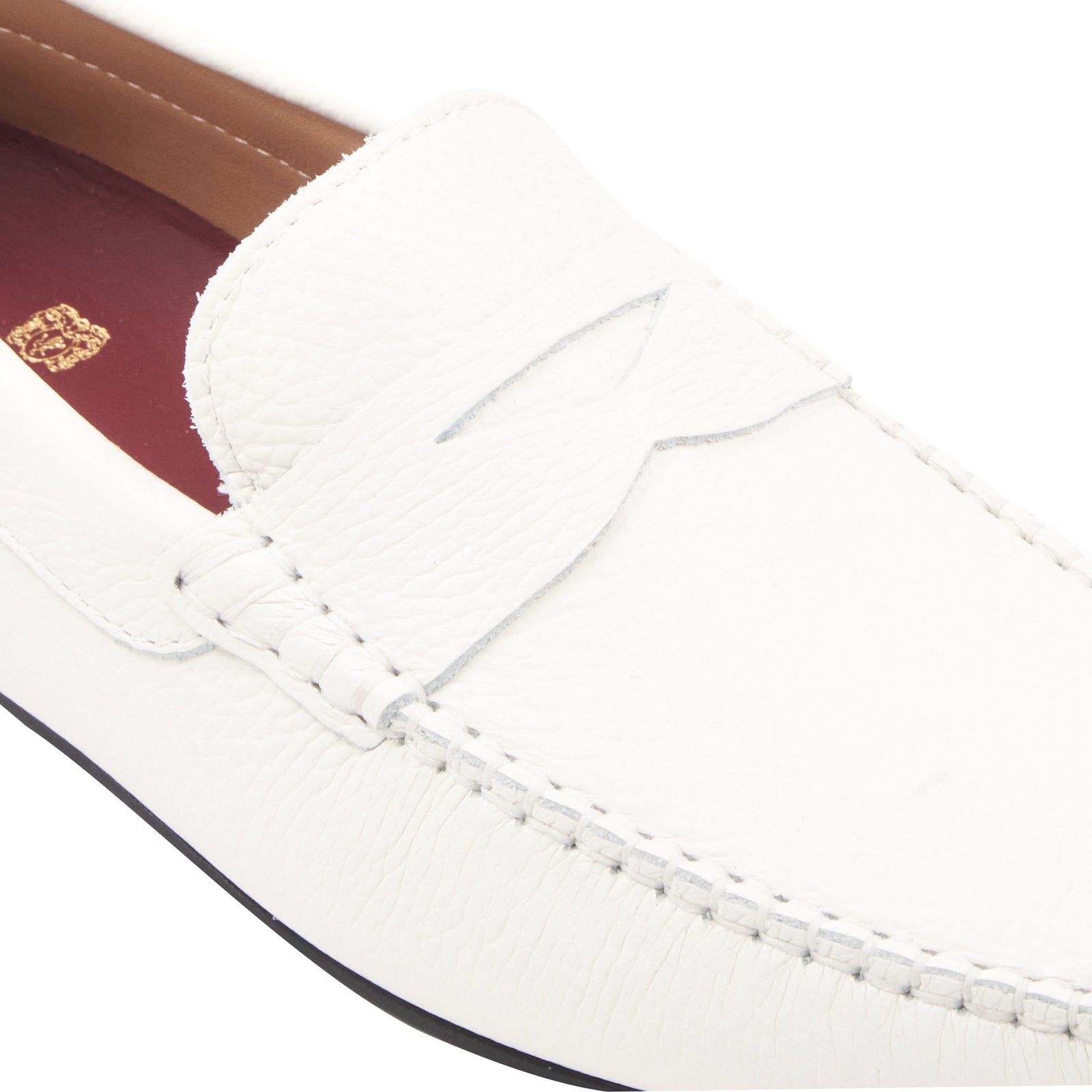 Taranto Off White Pebbled – Bruno Magli
