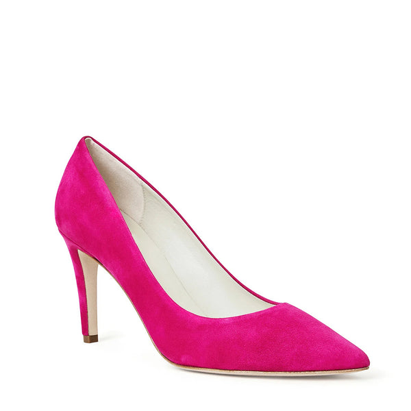 TELMA pump - MAGENTA SUEDE