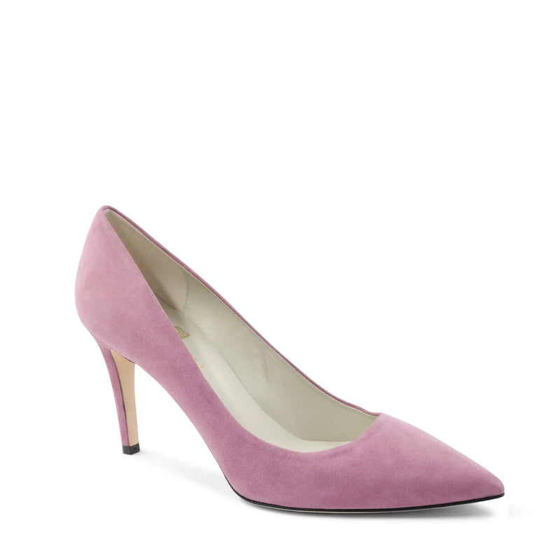 Telma Suede Pointed Toe Heel - Orchid