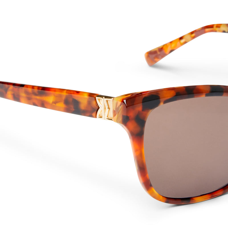 Vales Women's Limited Edition Cat-eye Sunglasses honey tortoise