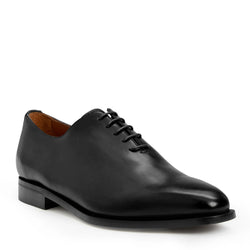 COLLEZIONE VELENO LEATHER OXFORD-BLACK