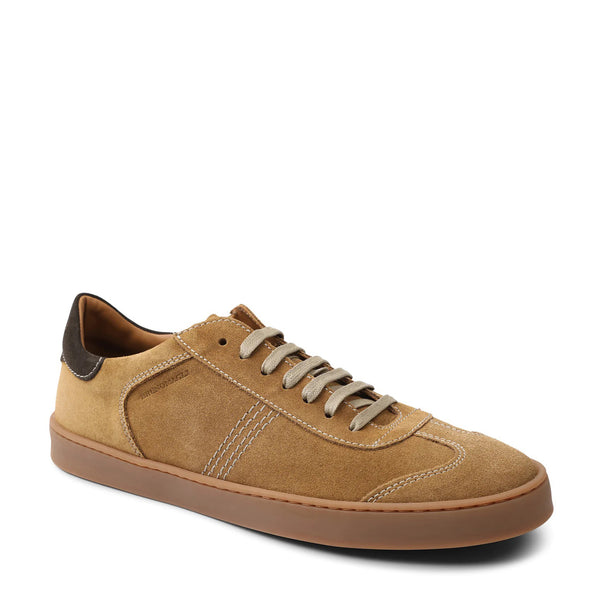 Bono Suede Lace-Up Sneaker - Cognac