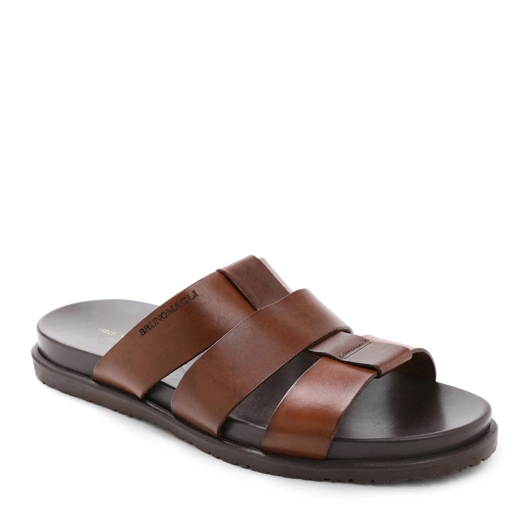 Ultimate Comfort: Handmade Black Leather Sandals for Men