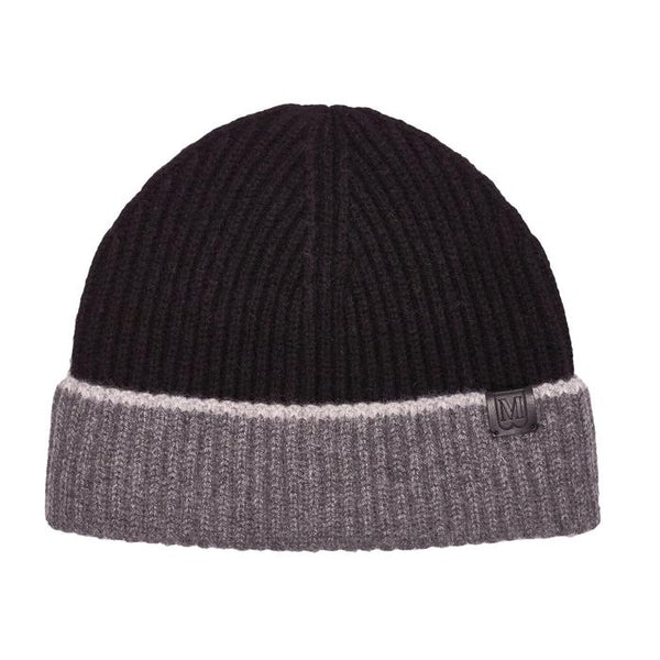 M by Bruno  Rib hat black/grey