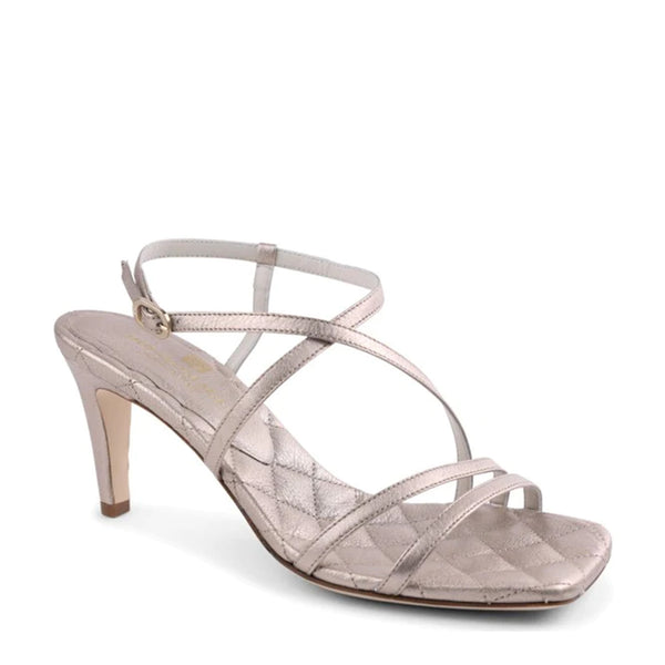 Sandra Strappy Heel - Champagne