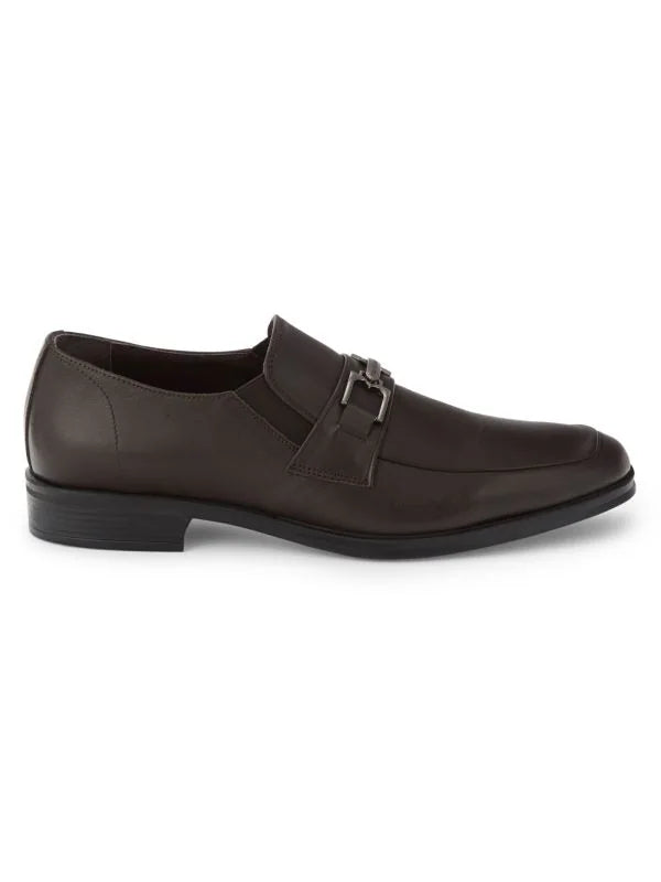 PAUL Dress M Slip On DARK BROWN