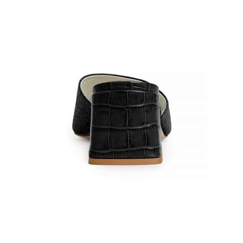 AGATA - BLACK/CROC