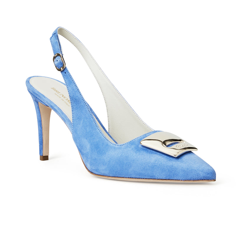 AMELIA - PERIWINKLE SUEDE