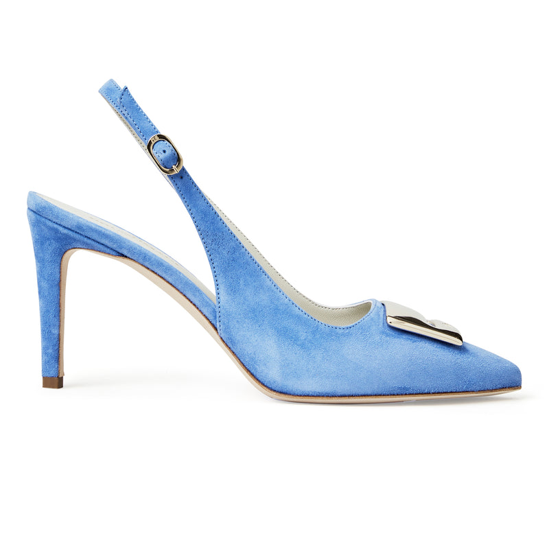 AMELIA - PERIWINKLE SUEDE