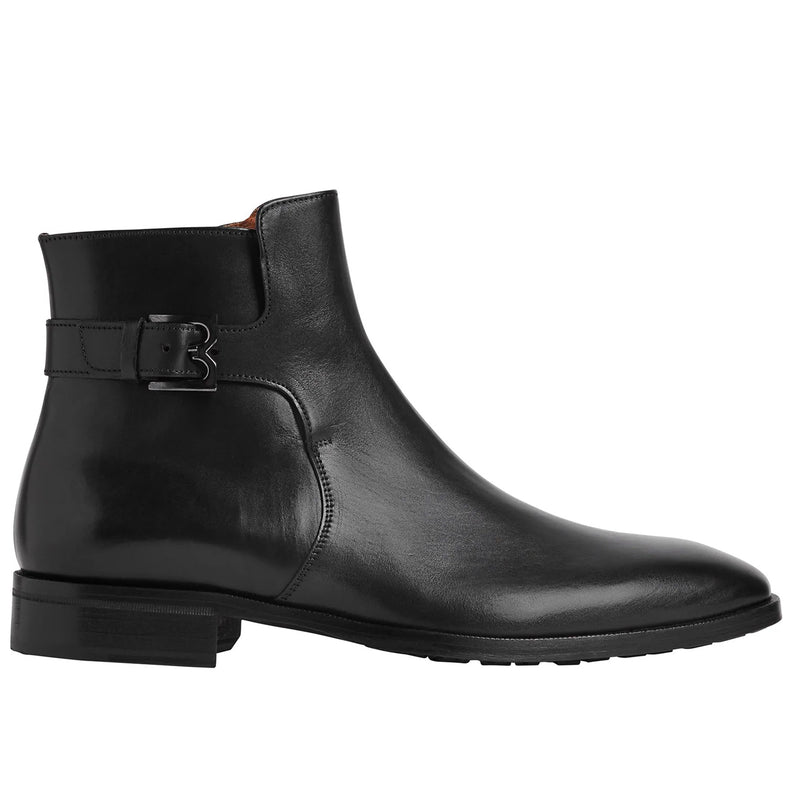 Angiolini Leather Dress Boot - Black