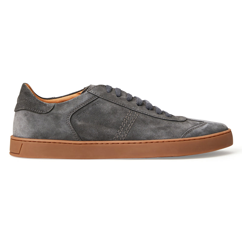 BONO SUEDE LACE-UP SNEAKER -GREY SUEDE