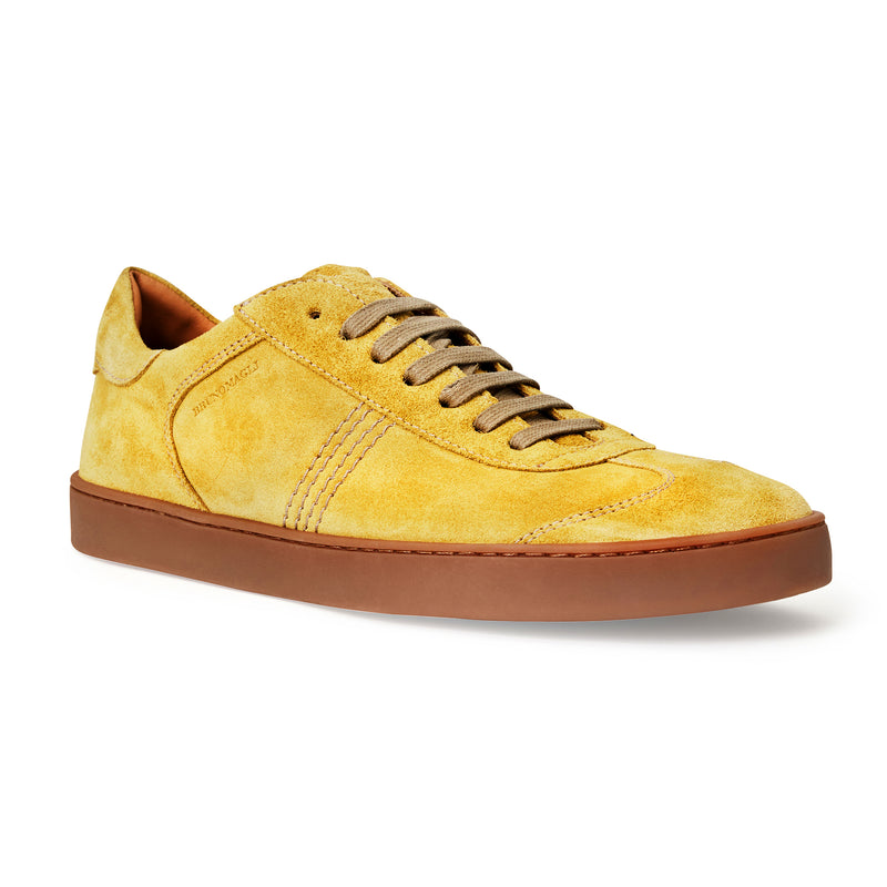 BONO SUEDE LACE-UP SNEAKER MIMOSA