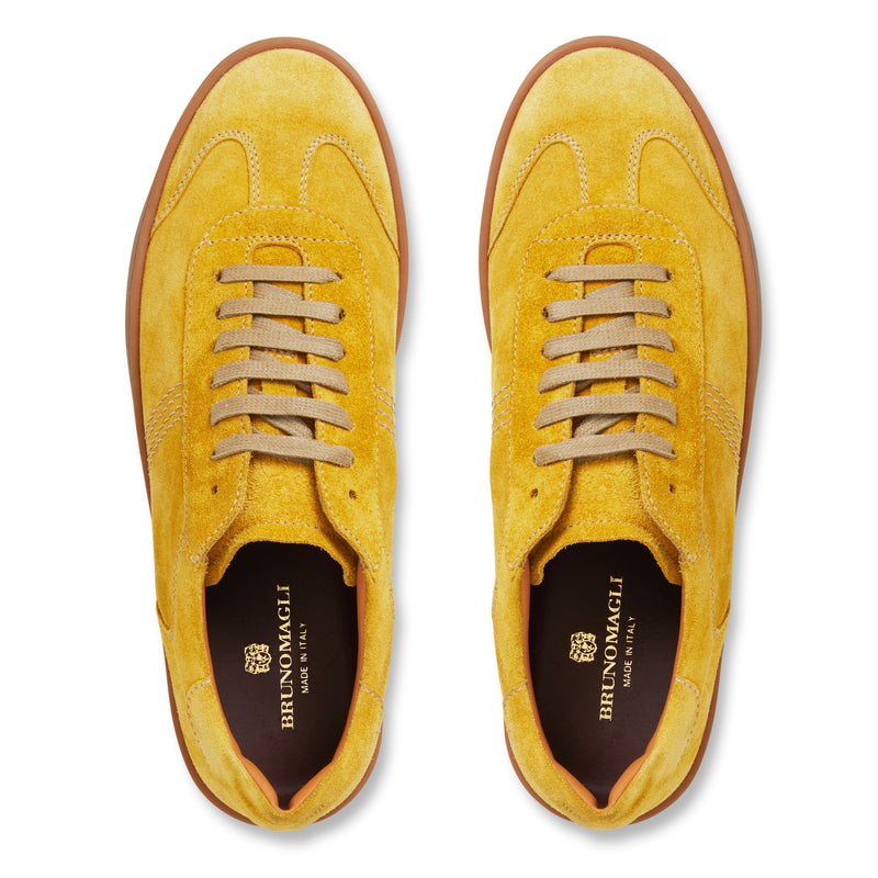 BONO SUEDE LACE-UP SNEAKER MIMOSA