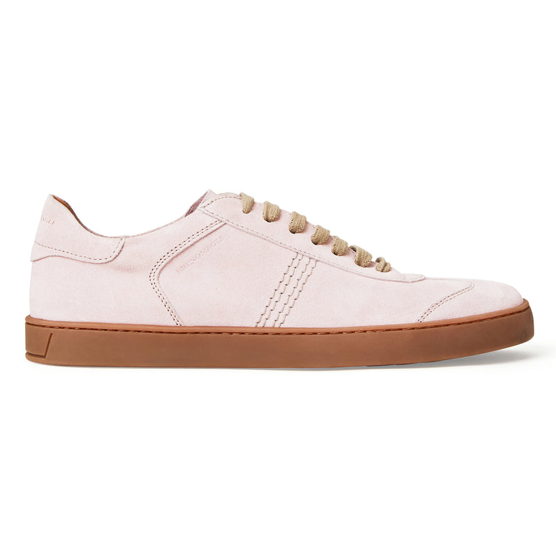 BONO SUEDE LACE-UP SNEAKER-PINK SUEDE