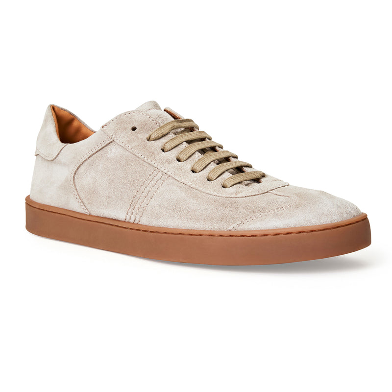 BONO SUEDE LACE-UP SNEAKER-SAND SUEDE