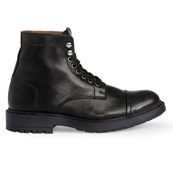 Costanzo Lace-up Boot- Black