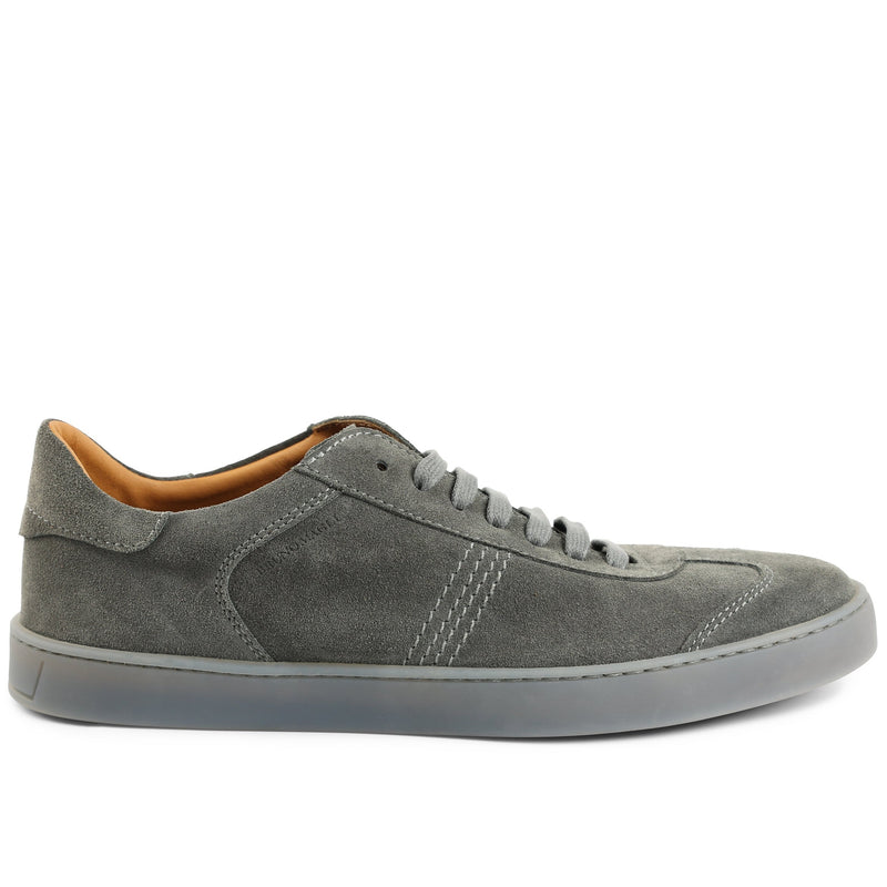 Bono Suede Lace-Up Sneaker - Grey
