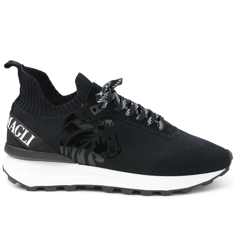 Dion Sport Lace-Up Sneaker - Black
