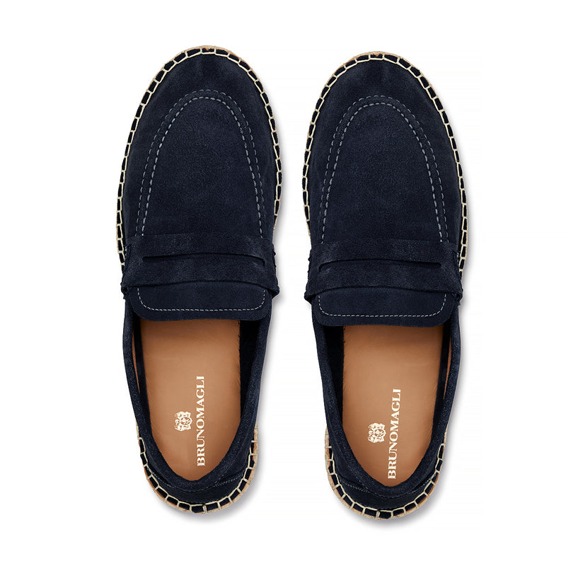 Cartagena Navy Blue Loafers