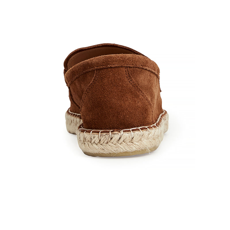 EDUARDO ESPADRILLE LOAFER-COGNAC SUEDE